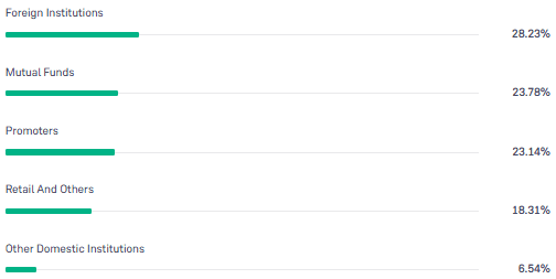 Cyient Shareholding Pattern