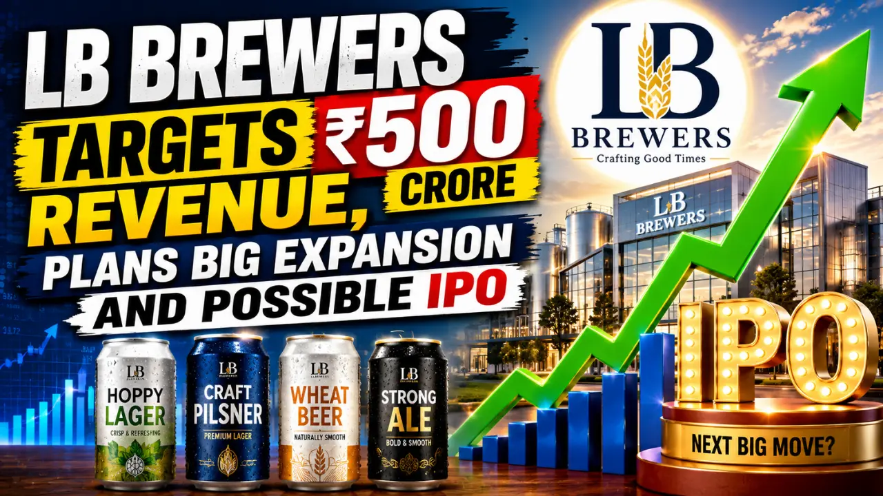 LB Brewers Targets ₹500 Crore Revenue, Plans Big Expansion and Possible IPO