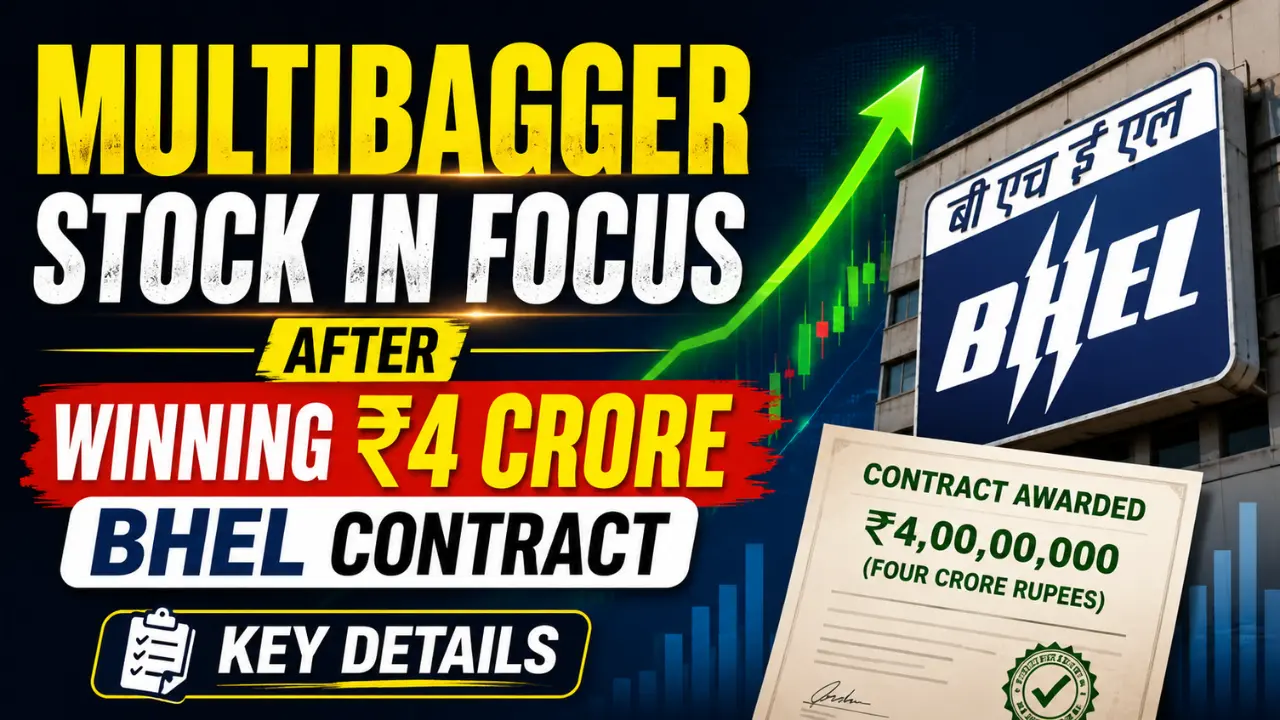 Multibagger Stock in Focus After Winning ₹4 Crore BHEL Contract; Key Details