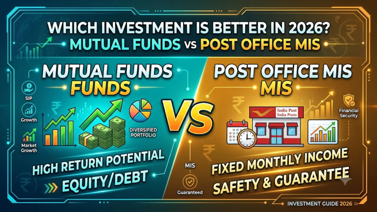 Mutual Funds vs Post Office MIS Which Investment Option is Better in 2026