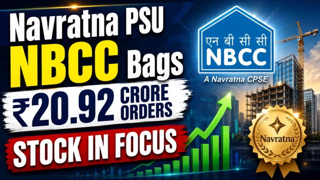 Navratna PSU Stock in Focus After Securing ₹20.92 Crore Orders
