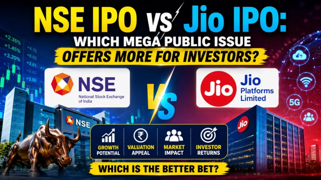 NSE IPO vs Jio IPO Which Mega Public Issue Offers More for Investors