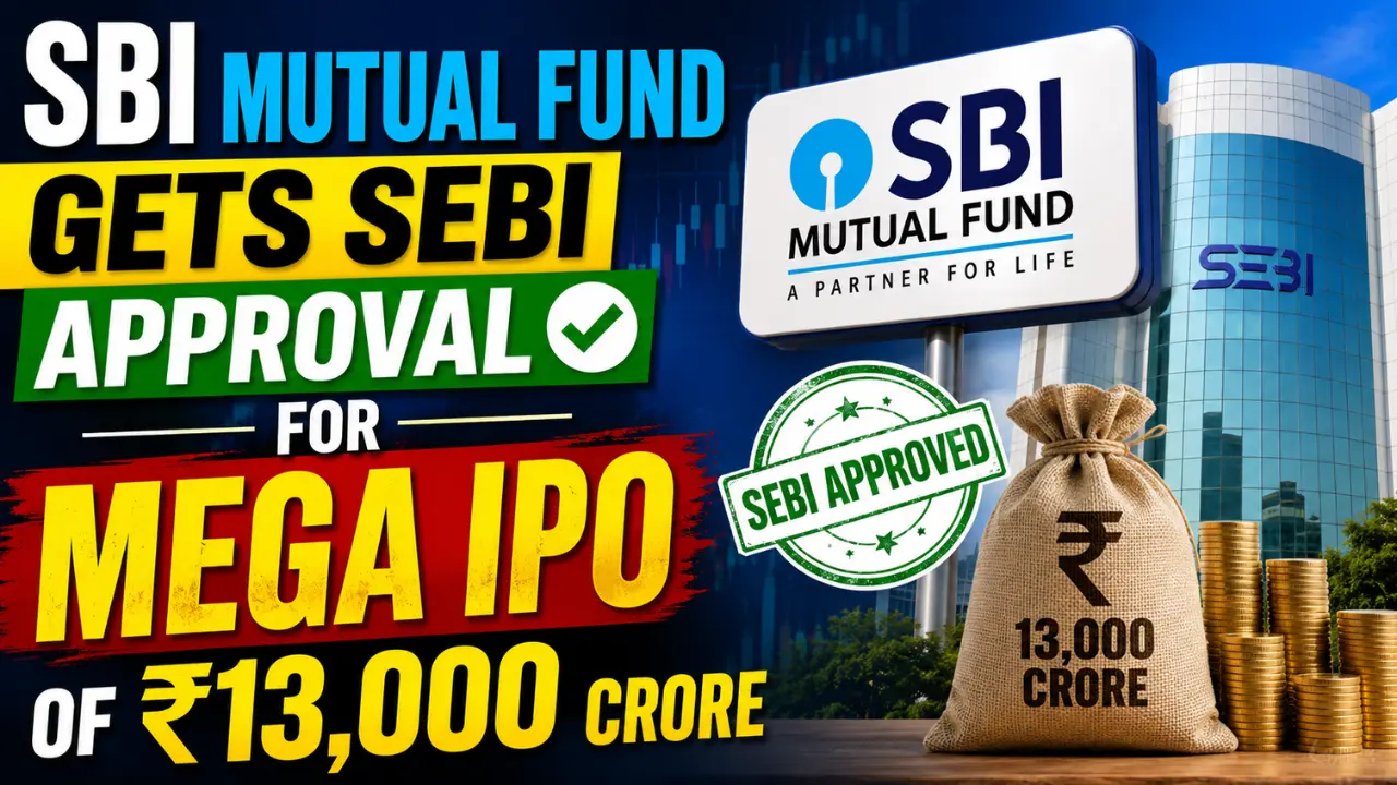 SBI Mutual Fund Gets SEBI Approval for Mega IPO of ₹13,000 Crore