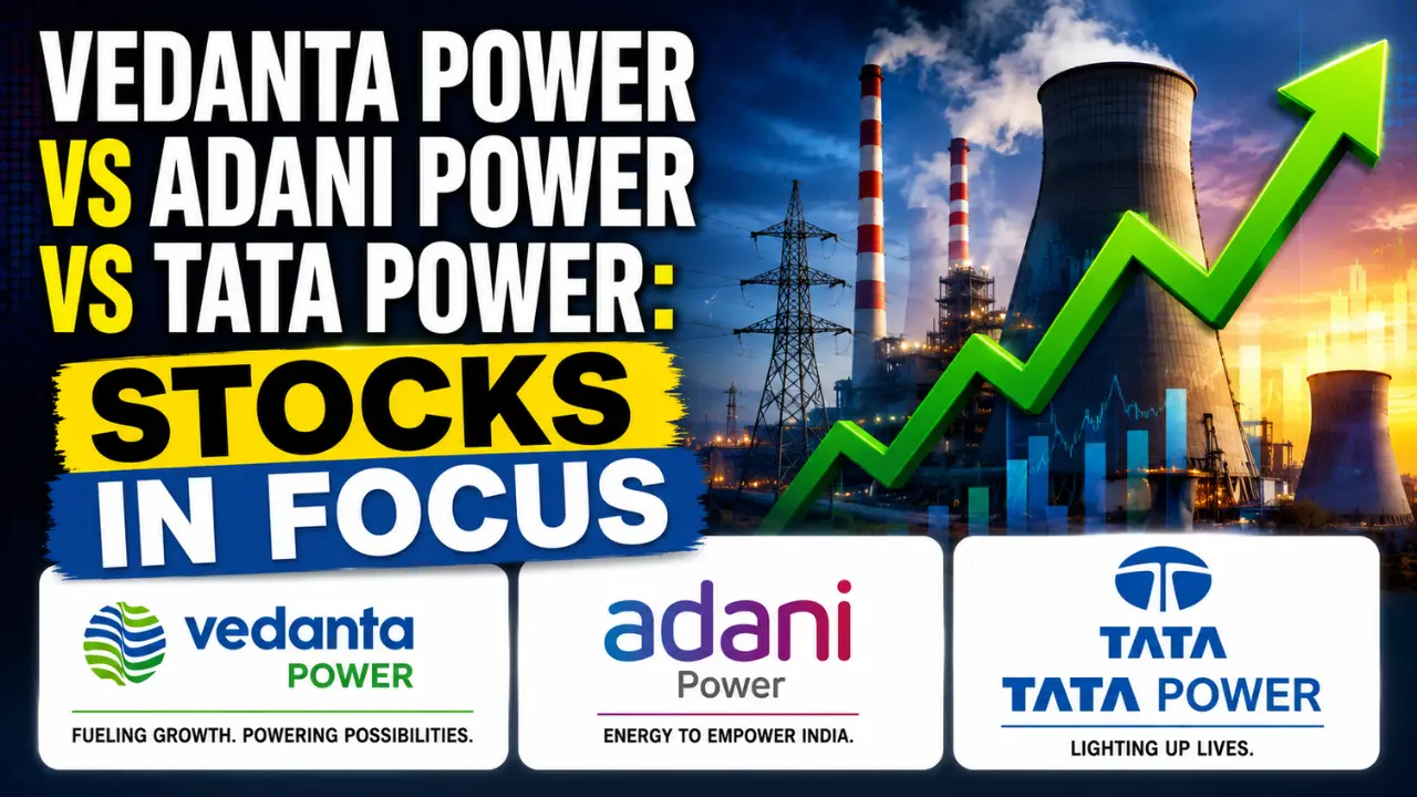 Vedanta Power vs Adani Power vs Tata Power Stocks in Focus