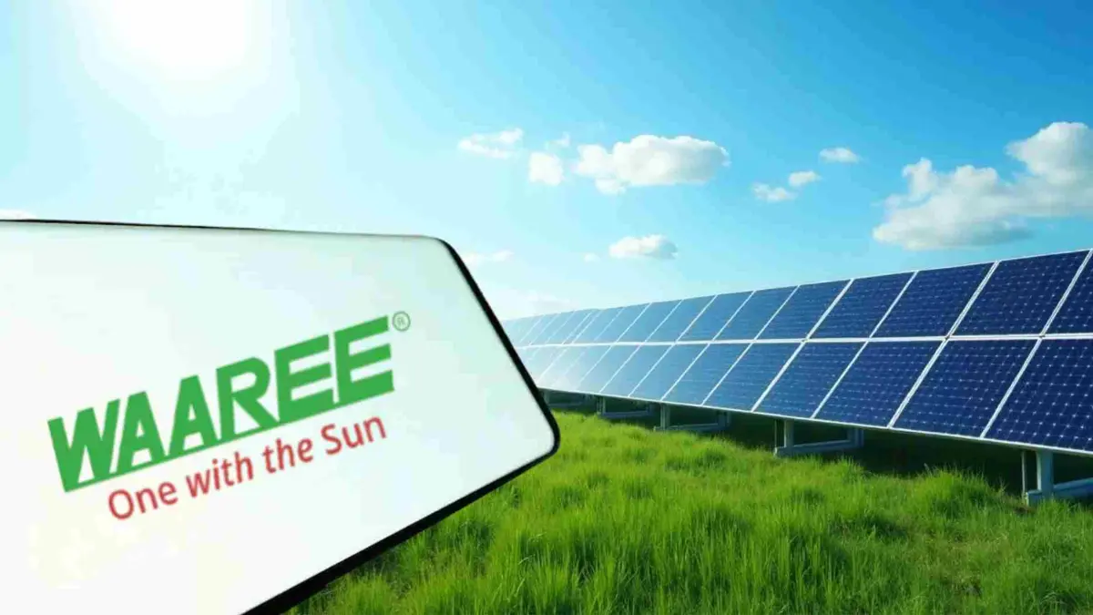 Waaree Energies Share Price Slips 5% as US Regulators Impose Heavy Import Duties